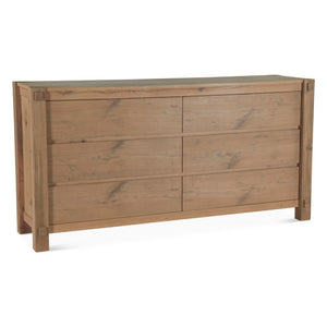 Alpine 72" Dresser in Distressed Oak