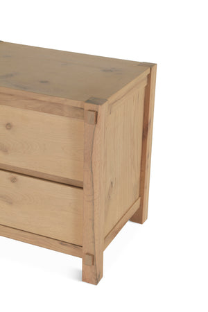 Alpine Nightstand in Distressed Oak