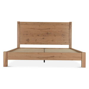 Alpine King Bed in Distressed Oak