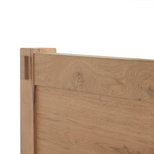 Alpine King Bed in Distressed Oak
