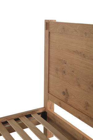 Alpine King Bed in Distressed Oak