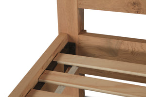 Alpine Queen Bed in Distressed Oak