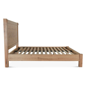 Alpine Queen Bed in Distressed Oak