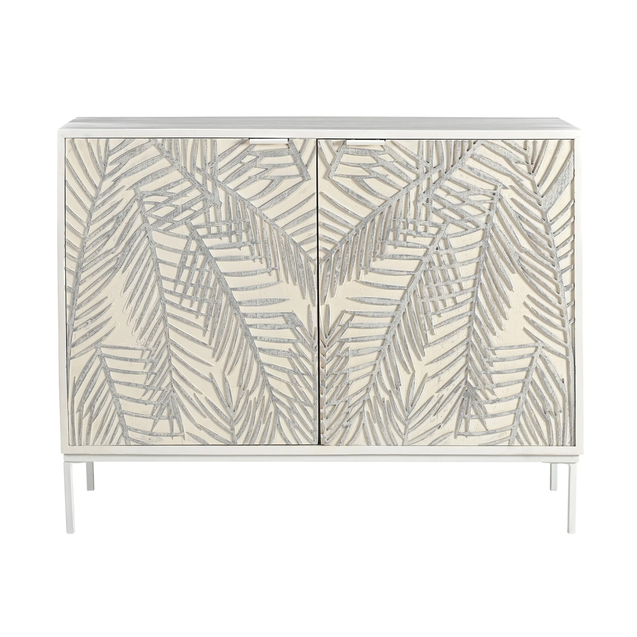 Isla 38" Cabinet with Two Doors in Coastal White