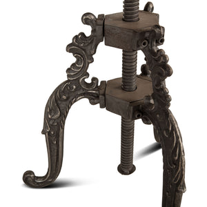 Regina-Stool 16in-reclaimed teak