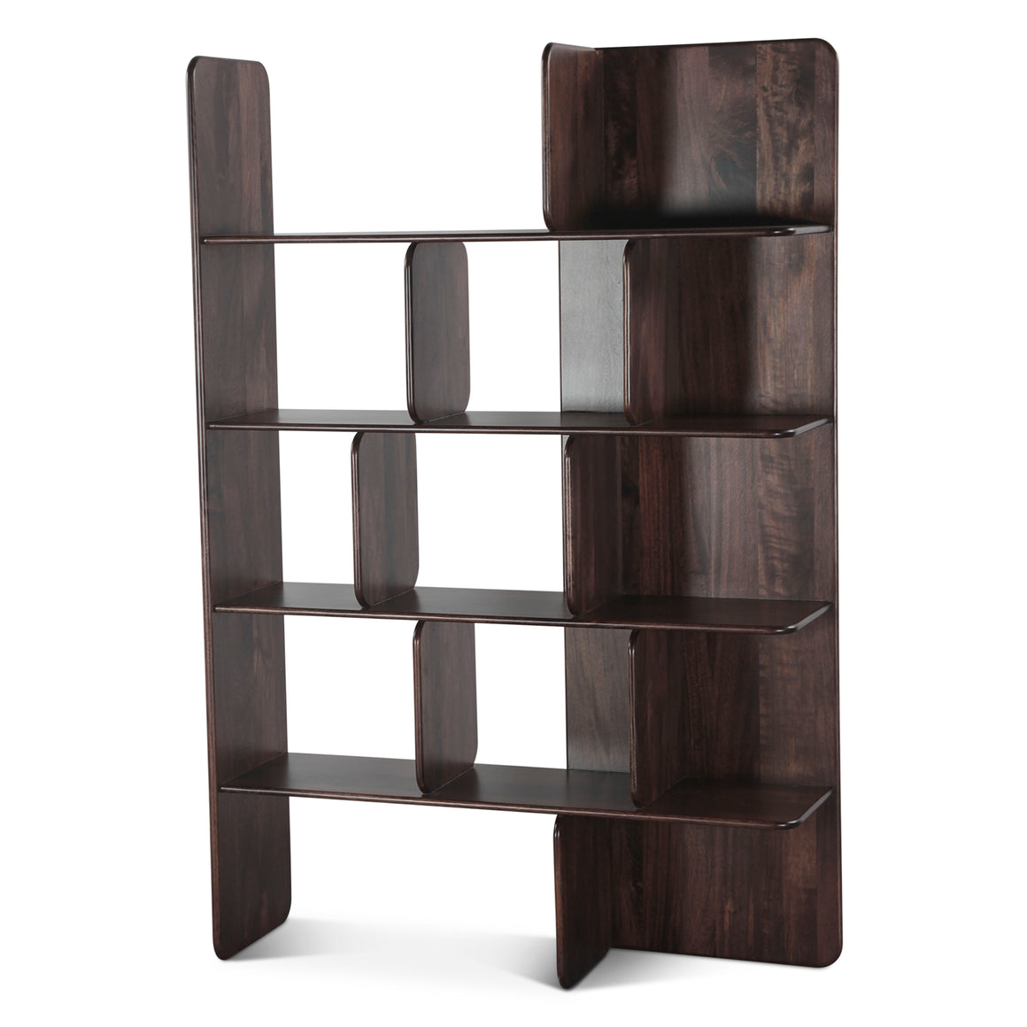 Hawker 48" Bookshelves in Dark Sienna