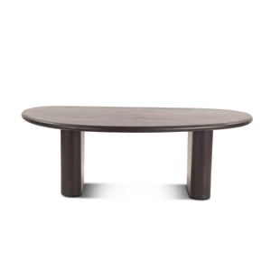 Oslo 54" Coffee Table in Black Mango Wood