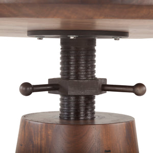 Amici and Iron Adjustable Dining Table