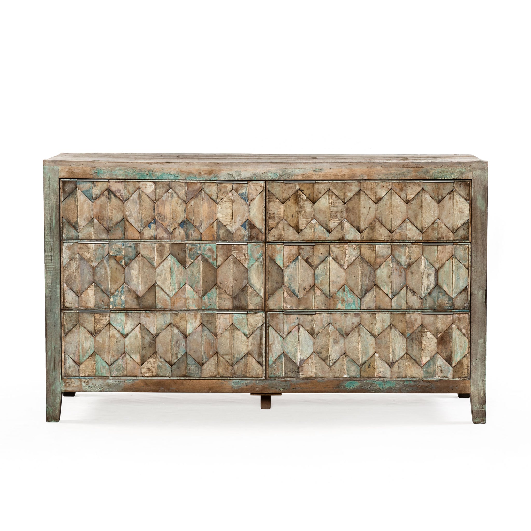 Cordoba Dresser in Vintage Teal Finish