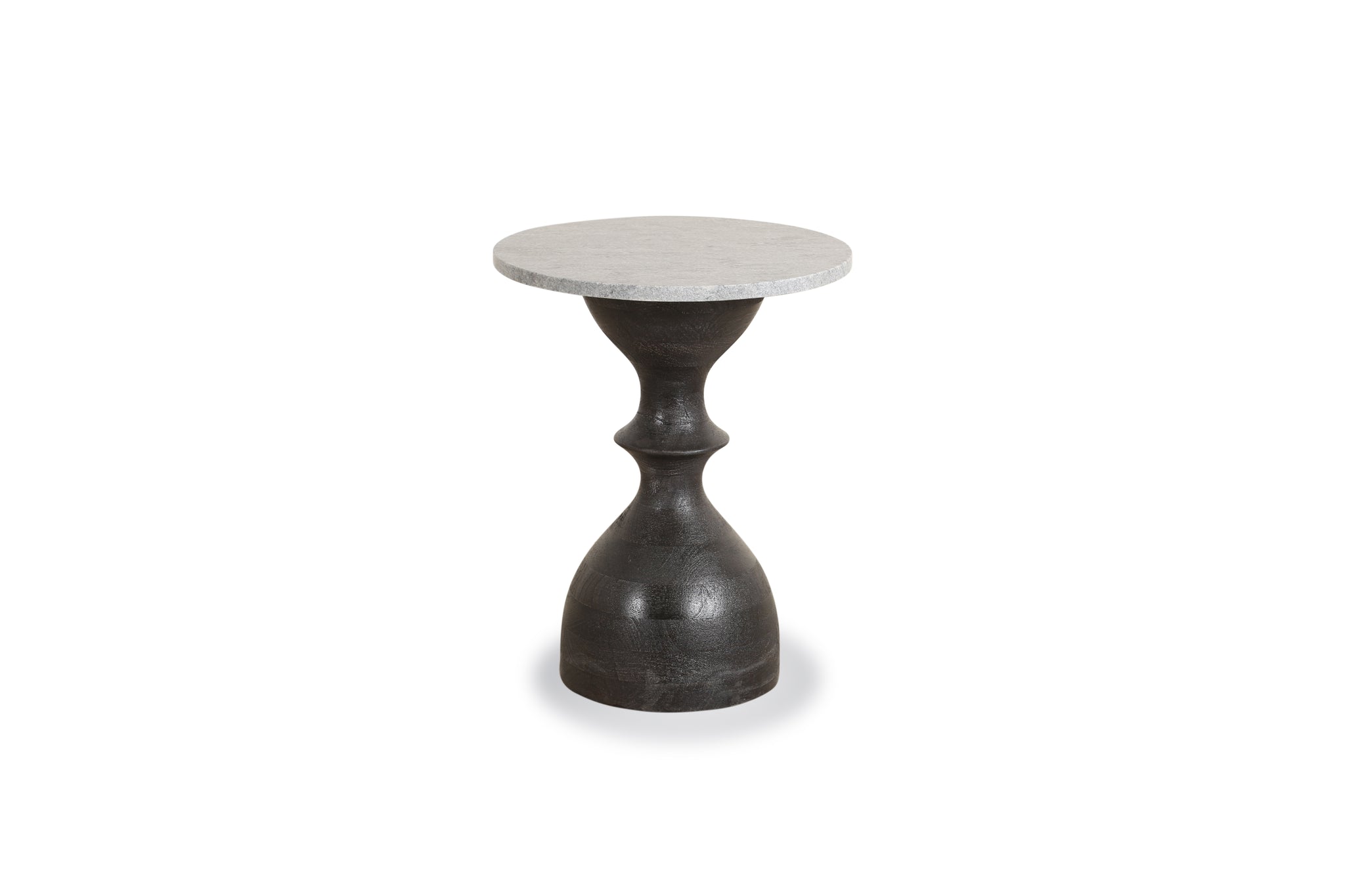 Palm Desert Rustic Marble Side Table