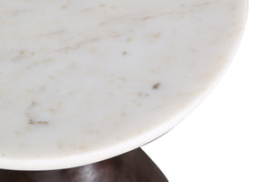Palm Desert Modern Marble Side Table