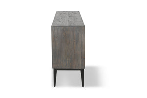 Palm Desert Modern Bone Inlay Sideboard in Vintage Gray