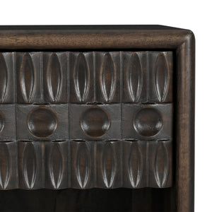 Cairo 26" Nightstand in Dark Java