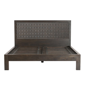 Cairo King Bed in Dark Java