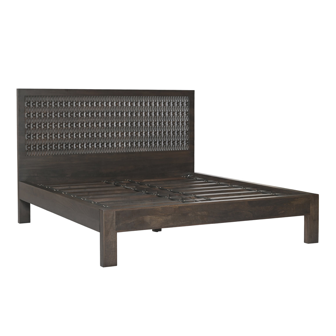 Cairo King Bed in Dark Java