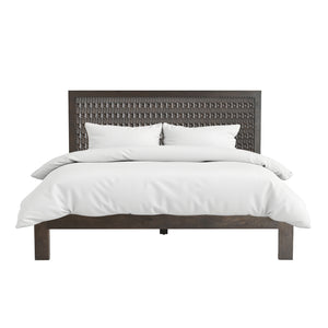 Cairo King Bed in Dark Java