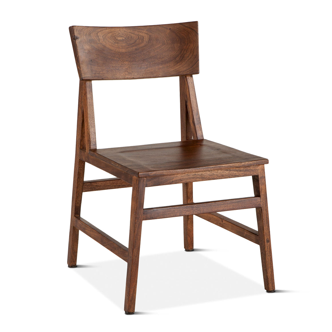 Nottingham Acacia Dining Chairs in Walnut Finish