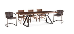 Nottingham 80" Dining Table with Walnut Finish
