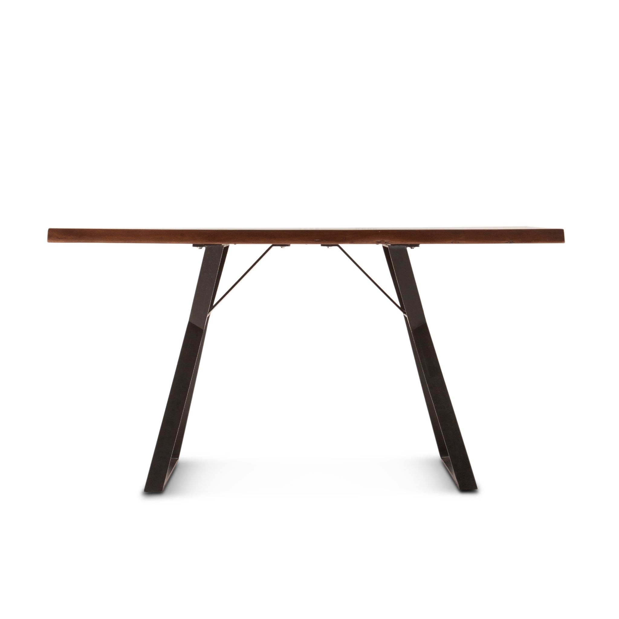 Nottingham 68in Acacia Wood Gathering Table Walnut