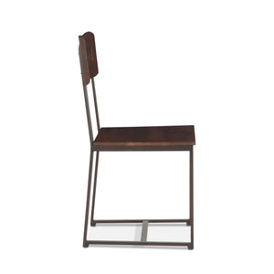 Belfrie Dining Chair in Walnut Finish