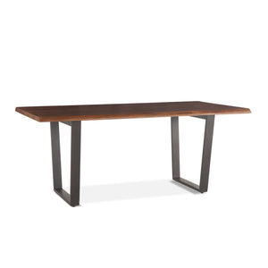 Belfrie 72" Dining Table in Acacia with Walnut Finish