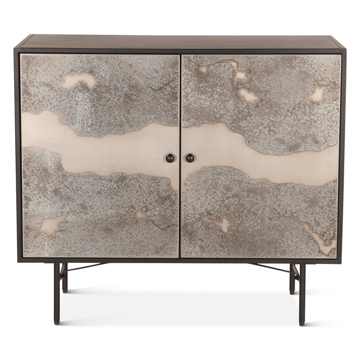 St. George 18" Bar Cabinet in Oxidized Black