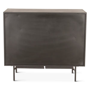 St. George 18" Bar Cabinet in Oxidized Black