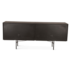 St. George 72" Sideboard in Oxidized Black