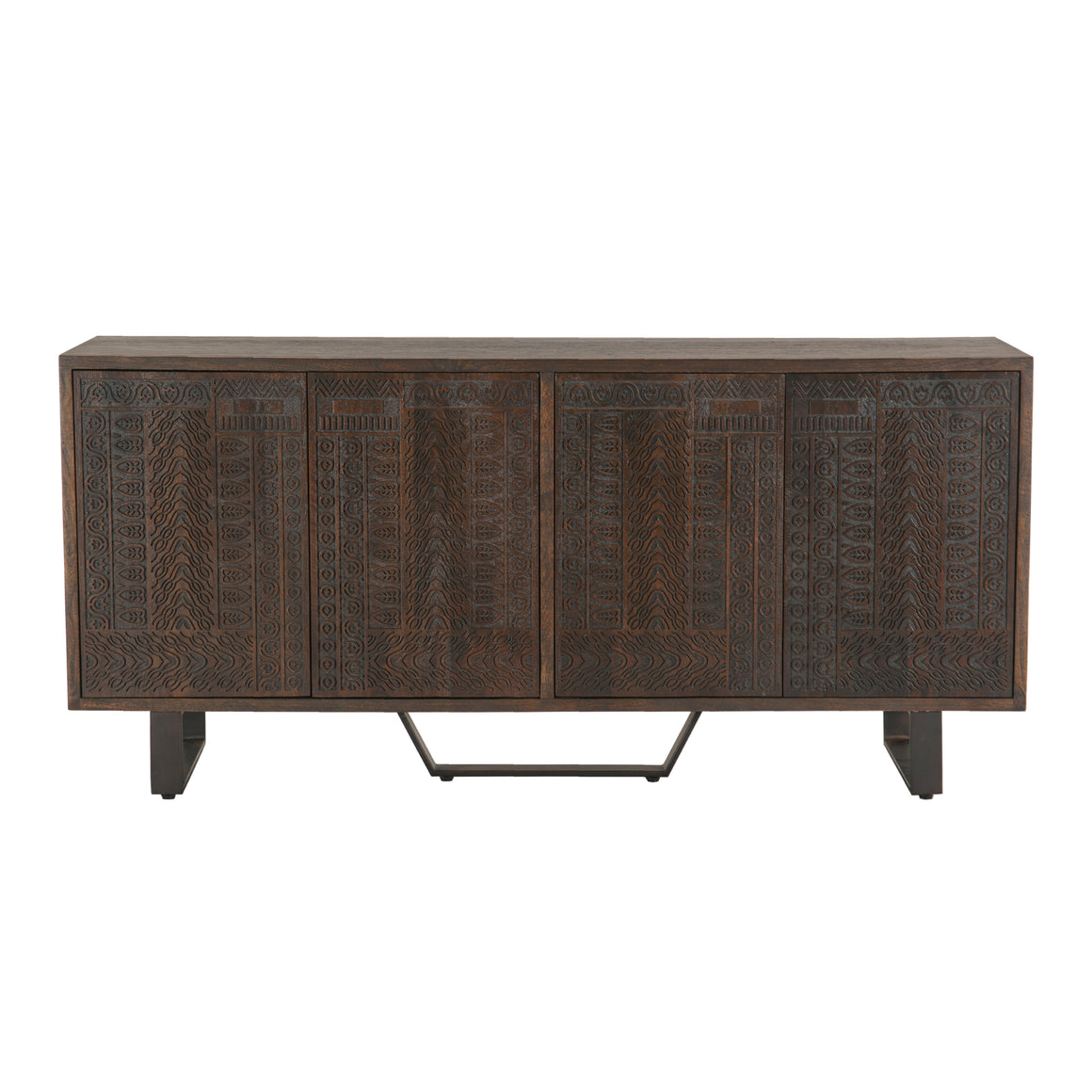 Hamilton Collection Sideboard 70in Premium Walnut Finish