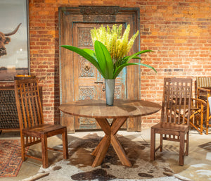 Acres Dining Chair with Tall Back in Brownstone