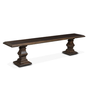 Toulon 80in Bench Vintage Brown