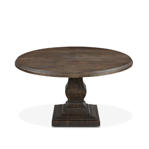 Toulon 48" Round Dining Table in Weathered Mango