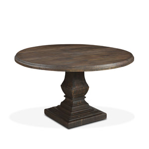 Toulon 48" Round Dining Table in Weathered Mango