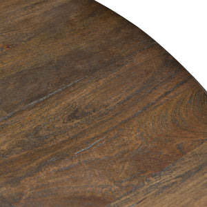Toulon 48" Round Dining Table in Weathered Mango