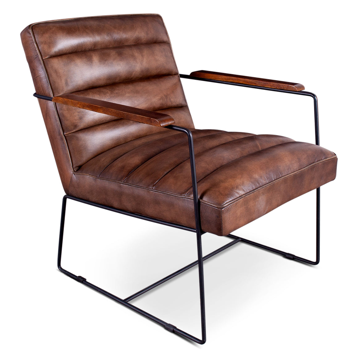 Melbourne Accent Chair in Antique Whiskey