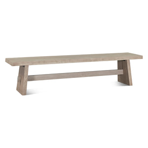 Acadia 79" Dining Bench in Oat