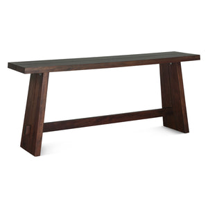 Acadia 70" Console Table in Coffee Bean