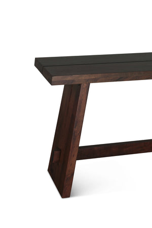Acadia 70" Console Table in Coffee Bean