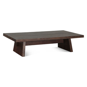Acadia 58" Coffee Table in Coffee Bean