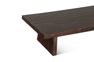 Acadia 58" Coffee Table in Coffee Bean
