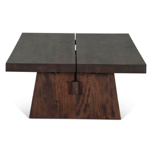 Acadia 58" Coffee Table in Coffee Bean