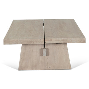 Acadia 58" Coffee Table in Oat