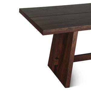 Acadia 94" Dining Table in Coffee Bean