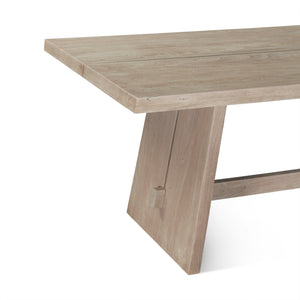 Acadia 94" Dining Table in Oat