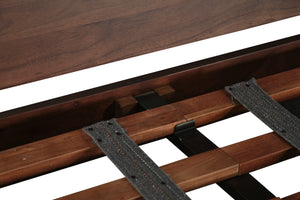 Acadia King Bed in Coffee Bean