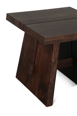 Acadia Side Table in Coffee Bean