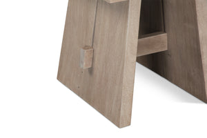 Acadia Side Table in Oat