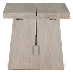 Acadia Side Table in Oat