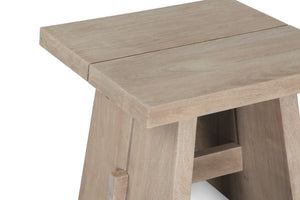Acadia Side Table in Oat
