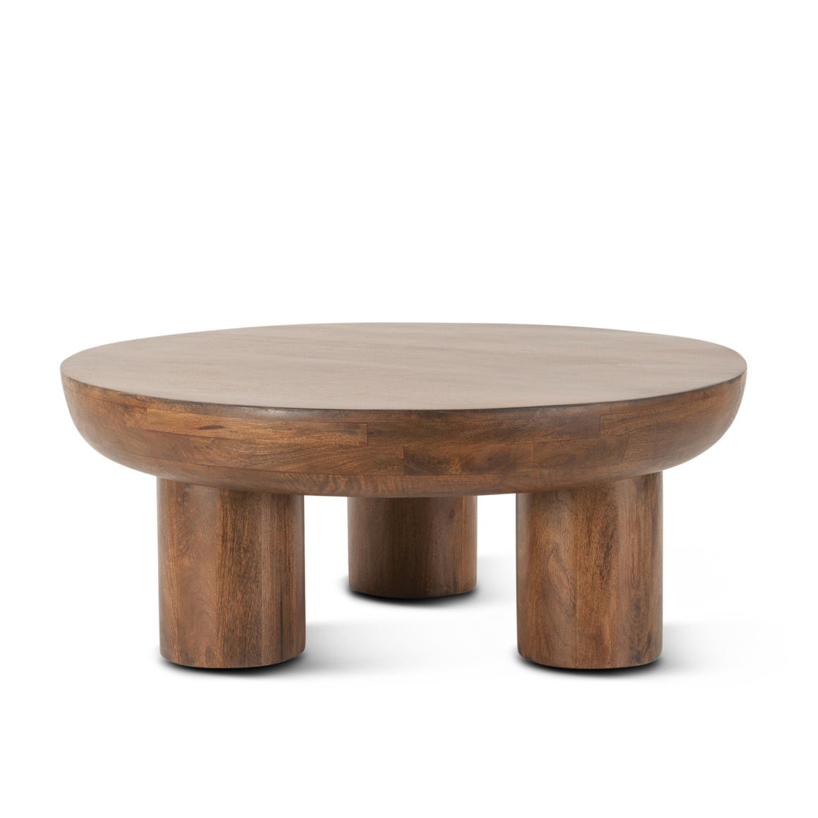 Noto 39" Coffee Table in Acorn Brown